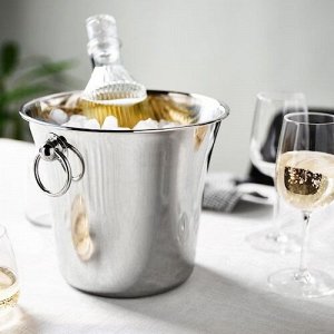 SOLDRNKT, Ведро для льда , нержавеющая сталь, 20 см,