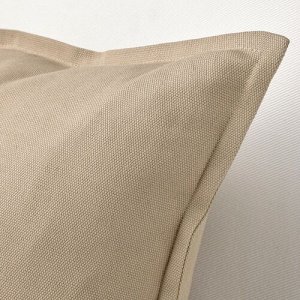 IKEA GURLI, чехол для подушки, бежевый, 40x58 см