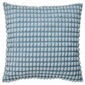 SVARTPOPPEL, чехол для подушки, бледно-голубой, 50x50 см