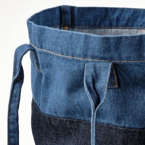MVINN, сумка, синяя, 34x35 см