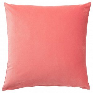SANELA, чехол для подушки, светло-коричнево-красный, 65x65 см