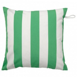 GULLBERGS, чехол для подушки, внутренний / наружный, зеленый / белый, 50x50 см,