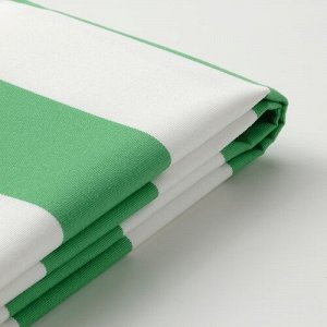 GULLBERGS, чехол для подушки, внутренний / наружный, зеленый / белый, 50x50 см,