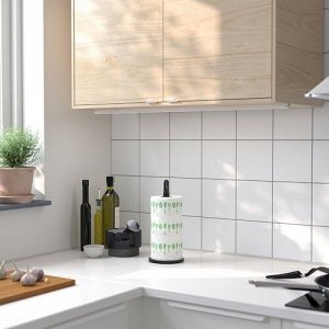 IKEA FAMILJ, держатель для кухонных полотенец, антрацит,