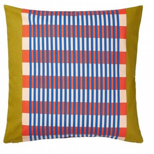 ТЕСАММАНС, чехол для подушки, разноцветный, 50x50 см
