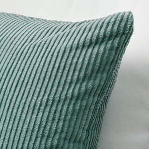 ОСВЕЙГ, чехол для подушки, серо-бирюзовый, 50x50 см