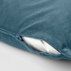 SANELA, чехол для подушки, темно-синий, 50x50 см