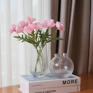 SMYCKA, Искусственный цветок, внутри/на улице/Розовый как мак, 27 см