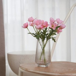 SMYCKA, искусственный цветок, в/ уличный/ маково-розовый, 27 см,