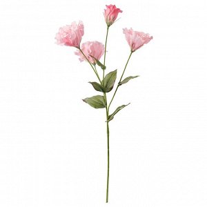 СМЫЧКА, искусственный цветок, Лизиантус/ розовый, 60 см