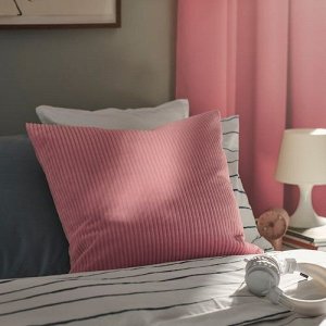 ОСВЕЙГ, чехол для подушки, розовый, 50x50 см