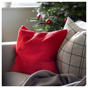 VINTERFINT, чехол для подушки, красный, 50x50 см