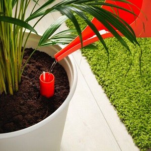 IKEA PS FEJ, самополивающийся горшок для растений, белый, 32 см,