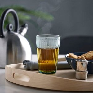 VARDAGEN, стекло, светло-бирюзовый, 43 cl,