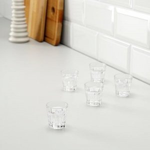 POKAL, Набор стаканов , прозрачное стекло, 5 cl,