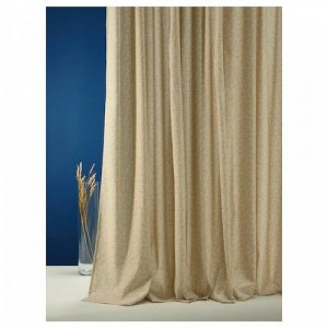 TRISTVMAL, шторы, 1 пара, бежево-белый, 145x250 см