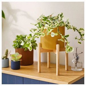 DAKSJUS, Подставка для растений, бамбук, 21 см