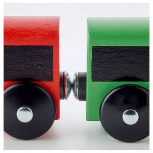 LILLABO, базовый набор для поезда из 20 предметов, разноцветный,