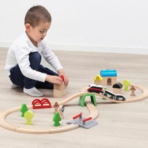 Товар LILLABO, локомотив на батарейках,