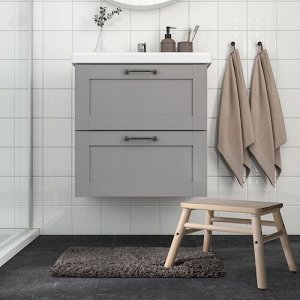 ALMTJÄRN, Коврик для ванной, бежевый, 40х60 см