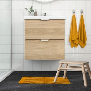 ALSTERN, Коврик для ванной, золотисто-желтый, 40х60 см