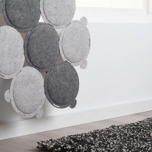 IKEA ODDLAUG, звукопоглощающая панель, серый
