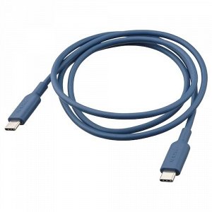 SITTBRUNN, USB-C-USB-C, синий, 1 м