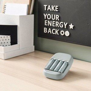 IKEA LADDA, Аккумуляторная батарея, HR06 AA 1.2В, 1900 мАч/ 4 шт