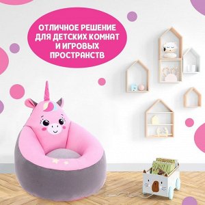 Мягкая игрушка-кресло «Единорог»