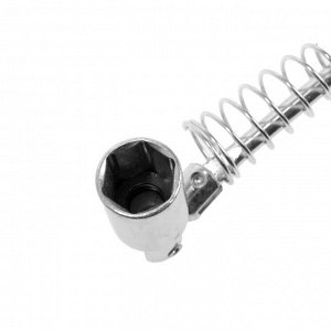 Ключ свечной ЕРМАК 736-241, карданный, с резиновой вставкой, 21 х 500 мм