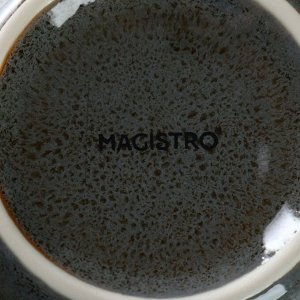 Набор кружек Magistro Fog, 350 мл, 2 шт., фарфор, зелёный