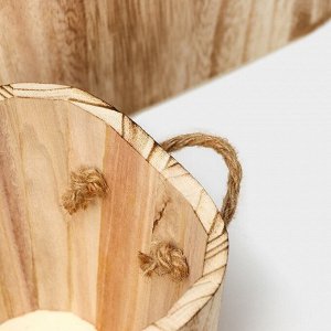 Корзины для хранения LaDо*m, 3 шт, ручной работы