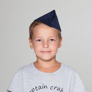 Пилотка без звезды, обхват головы 54–57 см, синяя
