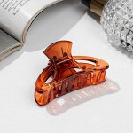 Краб для волос &quot;Глянец&quot; грация, 6,5 см, микс