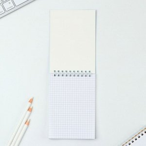 Блокнот А6, 40 л на гребне, мягкая обложка «Котята»