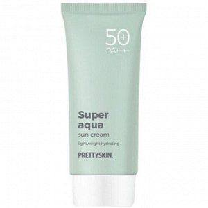 Крем, Солнцезащитный Универсальный SPF 50+ PA++++/SUPER AQUA SUN CREAM, PRETTY SKIN, Ю.Корея, 70 г