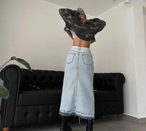 Юбка женская джинсовая