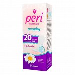 PERI Женские ежедневные прокладки &quot;Everyday Аромат ромашки&quot; 20 шт