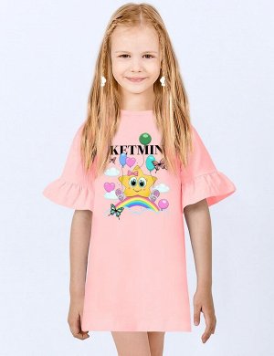 Платье для девочки KETMIN STAR MINI цв.Розовый