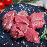 Котлетное мясо оленье б/к. 1 кг
