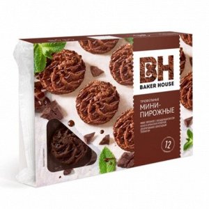 Baker House / Мини-пирожное "Бикер Хаус" 240г. Трюфель | Бикер Хаус ...