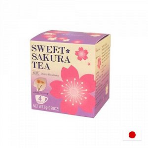 Sweets Sakura Tea 8g - Чай из листьев Сакуры. 4шт