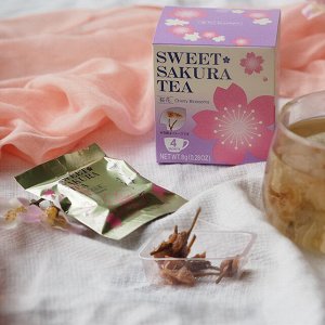 Sweets Sakura Tea 8g - Чай из листьев Сакуры. 4шт