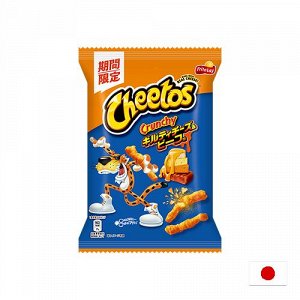 Cheetos Crunchy Cheese & Beef 65g - Японские Кранчи Читос. Говядина с сыром