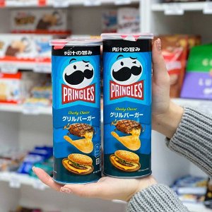 Pringles Grill Burger 95g - Принглс бургер гриль