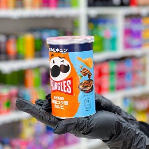 Pringles Korean Rich Short Ribs 50g - Принглс корейские ребрышки BBQ