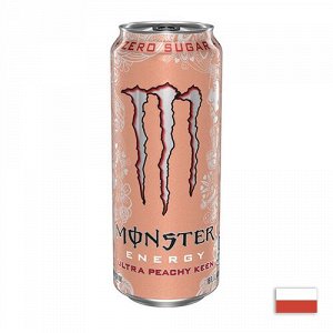 Monster Ultra Peachy Keen 500ml - Монстр персик. Без сахара