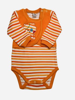 Боди Велюр Боди - это незаменимая и самая популярная одежда для малышей. Удобный и функциональный, подарит комфорт и тепло. Идеально подойдет для прогулок весной, летом, осенью и зимой. Слип детский в