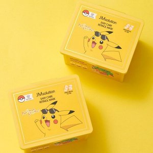 JMsolution Easy Care Retinol Mask Pokemon Summer Набор обновляющих масок с ретинолом
