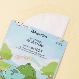 JMsolution Deko Pick Tea Tree Mask Тканевая маска с чайным деревом против воспалений  30 мл